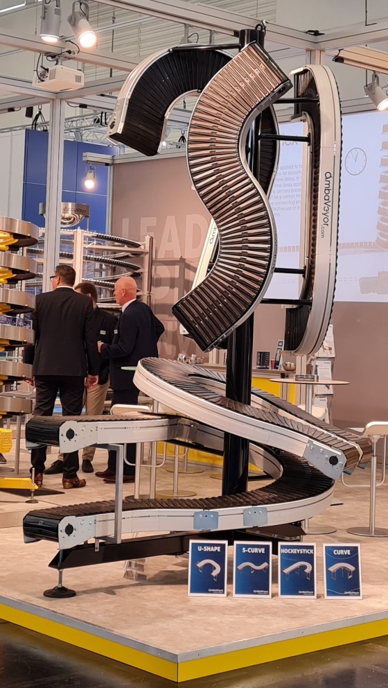 All-purpose spiral conveyor for medium to large products